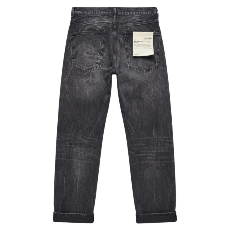 G-STAR ARCHETYPES - DEEGGIE JEANS ANTIQUE FADED BLACK MARBLE