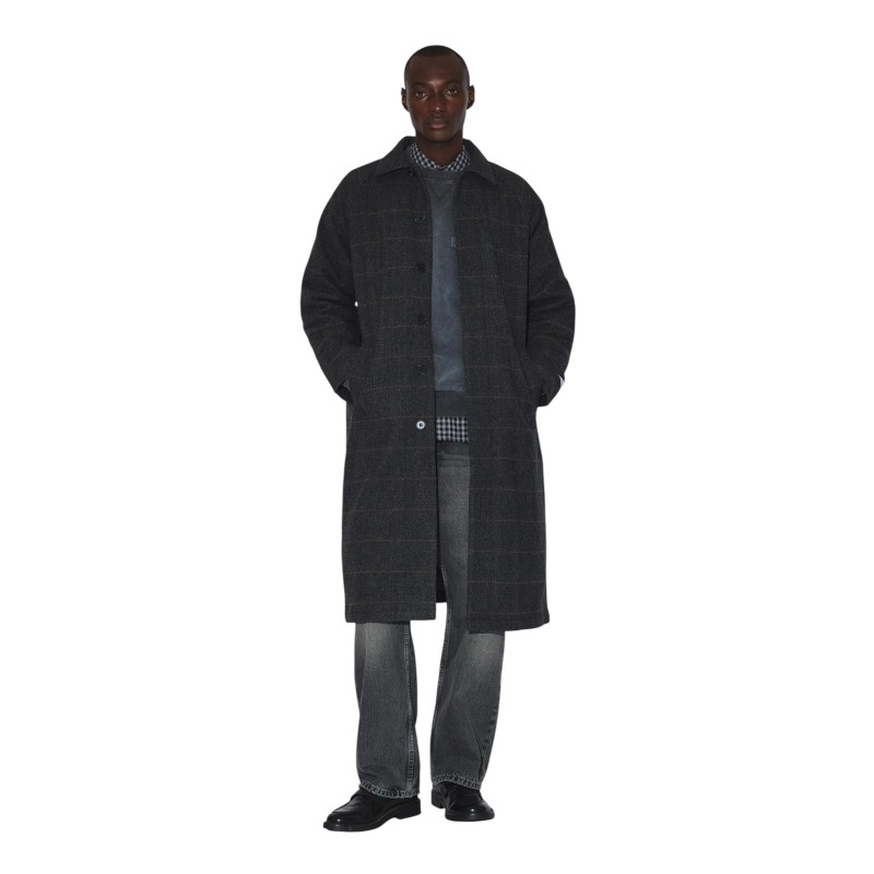 DR. DENIM - JAYDEN COAT GREY HERRINGBONE
