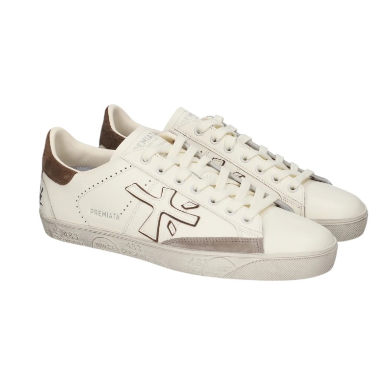 Premiata - STEVEN 8476 BIANCO PANNA