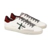 Premiata - STEVEN 7631 BLANC VERT BORDEAUX