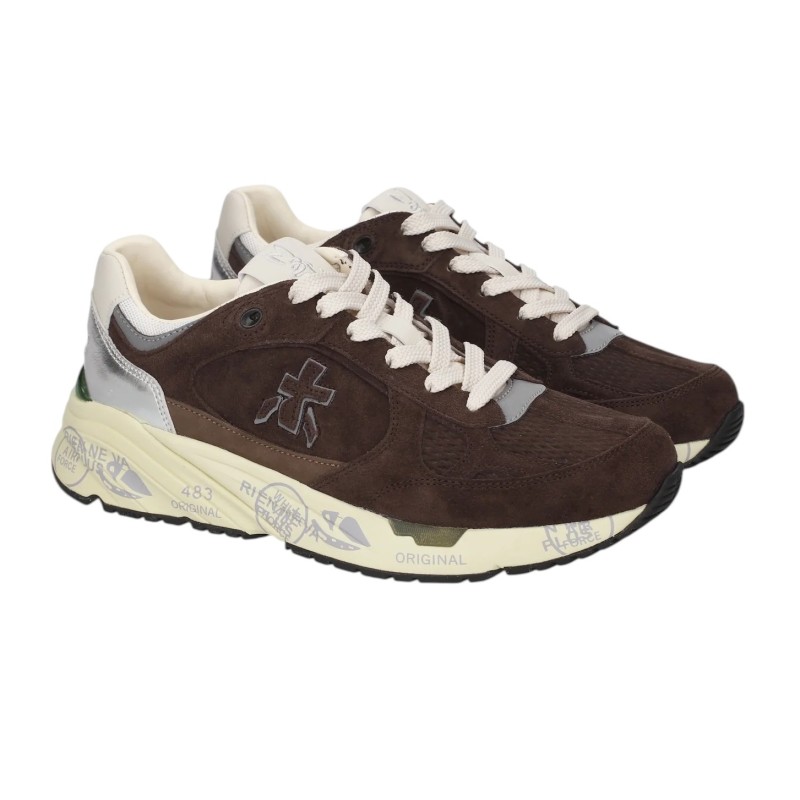 Premiata - MASED 8596 MARRON FONCÉ