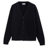 Diana Studio - MERINO-STRICKJACKE MILANOSTRICK NAVYBLAU