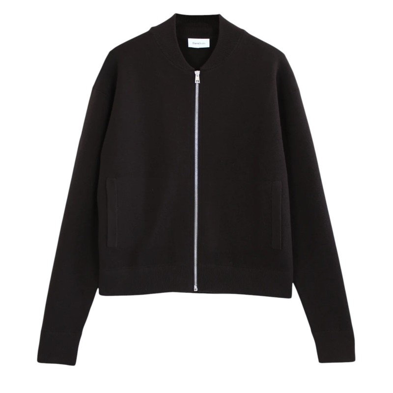 Diana Studio - EXTRA-FINE MERINO MILANO BOMBER BROWN