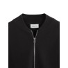 Diana Studio - BOMBER MÉRINOS POINT DE MILAN MARRON