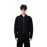 Diana Studio - BOMBER MÉRINOS POINT DE MILAN NAVY