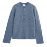 Diana Studio - GIROCOLLO IN ALPACA BLEND TAGLIO A MANO CELESTE