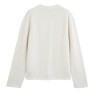 Diana Studio - SERAFINO IN ALPACA BLEND TAGLIO A MANO BIANCO