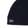Lacoste - GORRO DE LANA DE CANALÉ NAVY