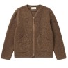 Universal Works - ZIP LINER JACKET BROWN MARL