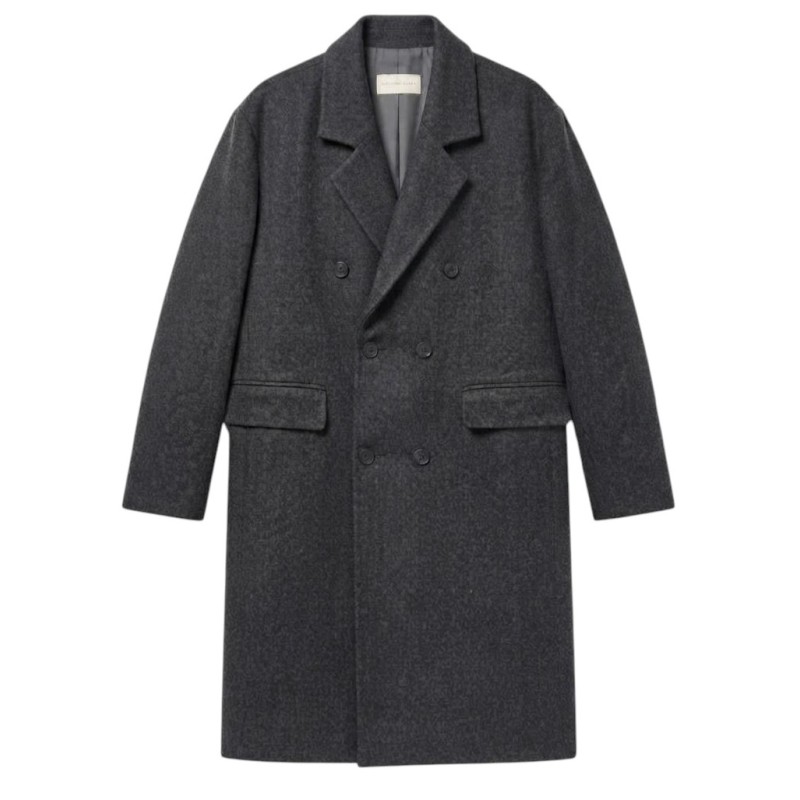 Reternity - MANTEAU SIGNE WOOL GREY