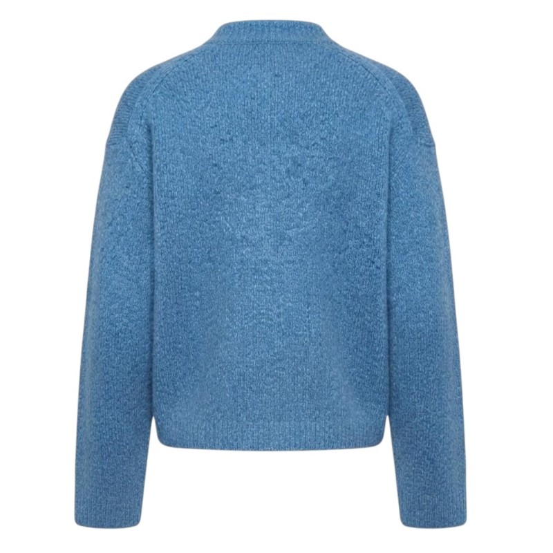 Diana Studio - CHAQUETA POLO CREMALLERA COMPLETA BLUE DENIM