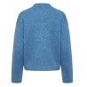 Diana Studio - VESTE POLO ZIP INTÉGRAL BLUE DENIM
