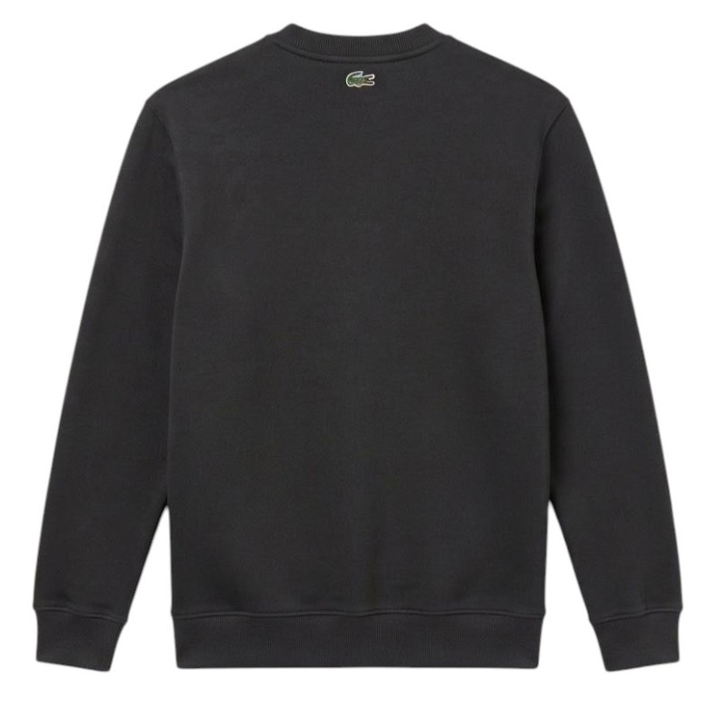 Lacoste - SWEAT COL ROND NOIR