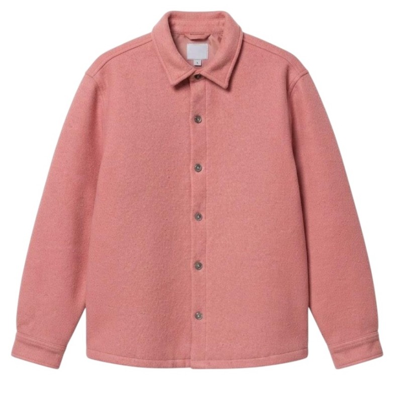 Edwin - TRENT PADDED OVERSHIRT LS GRAFE NECTAR