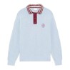Drôle De Monsieur - D MIRROR AJOUR-STRICKPOLO HELLBLAU