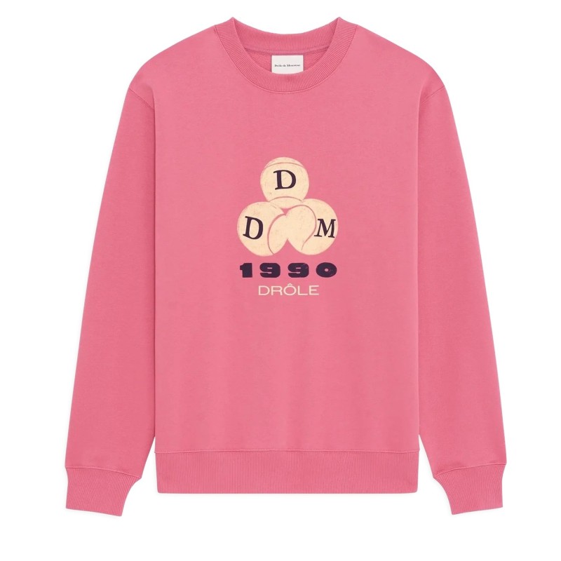 Drôle De Monsieur - SWEAT DRÔLE 1990 ROSE POUDRÉ