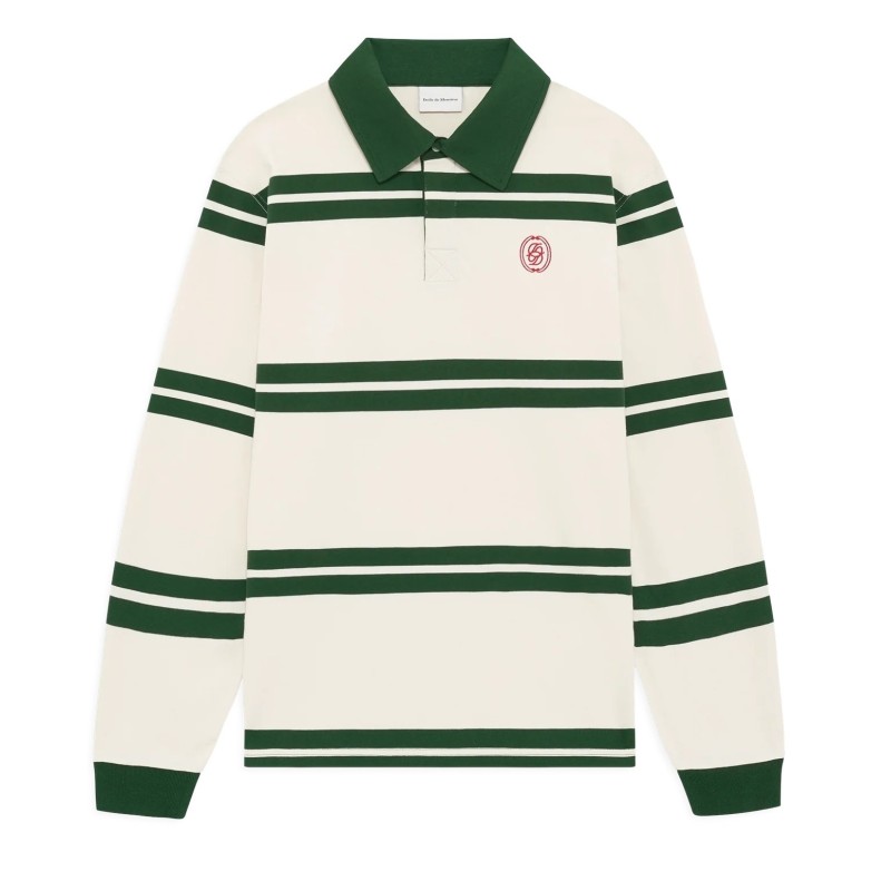 Drôle De Monsieur - POLO D MIRROR DE RAYAS VERDE