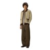 Drôle De Monsieur - WAFFELSTRICKJACKE DRÔLE-PATCH GELB