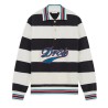 Drôle De Monsieur - DRÔLE STREIFEN-POLOSHIRT OFF-WHITE