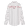 Drôle De Monsieur - CAMISA DE RAYAS MANGA LARGA BURDEOS