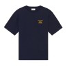 Drôle De Monsieur - BOLD SLOGAN T-SHIRT NAVY