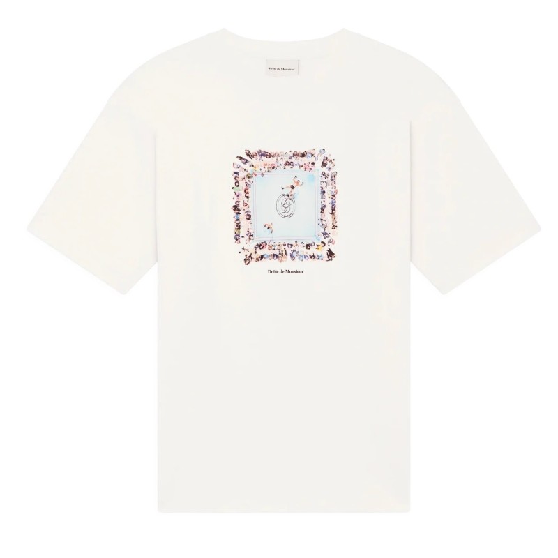 Drôle De Monsieur - CAMISETA BOXERS RING BLANCO ROTO