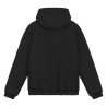 ARTE Antwerp - CHAQUETA CON CAPUCHA BOILED WOOL NEGRA