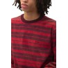 ARTE Antwerp - SUNFADE STRIPED LONGSLEEVE RED/BORDEAUX