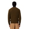 Lacoste - JERSEY DE OCHOS DE LANA CARDADA COFFEE BROWN