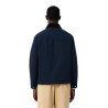 Lacoste - GIACCA IN COTONE CON COLLO IN VELLUTO NAVY BLUE