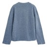 Diana Studio - GIROCOLLO IN ALPACA BLEND TAGLIO A MANO CELESTE