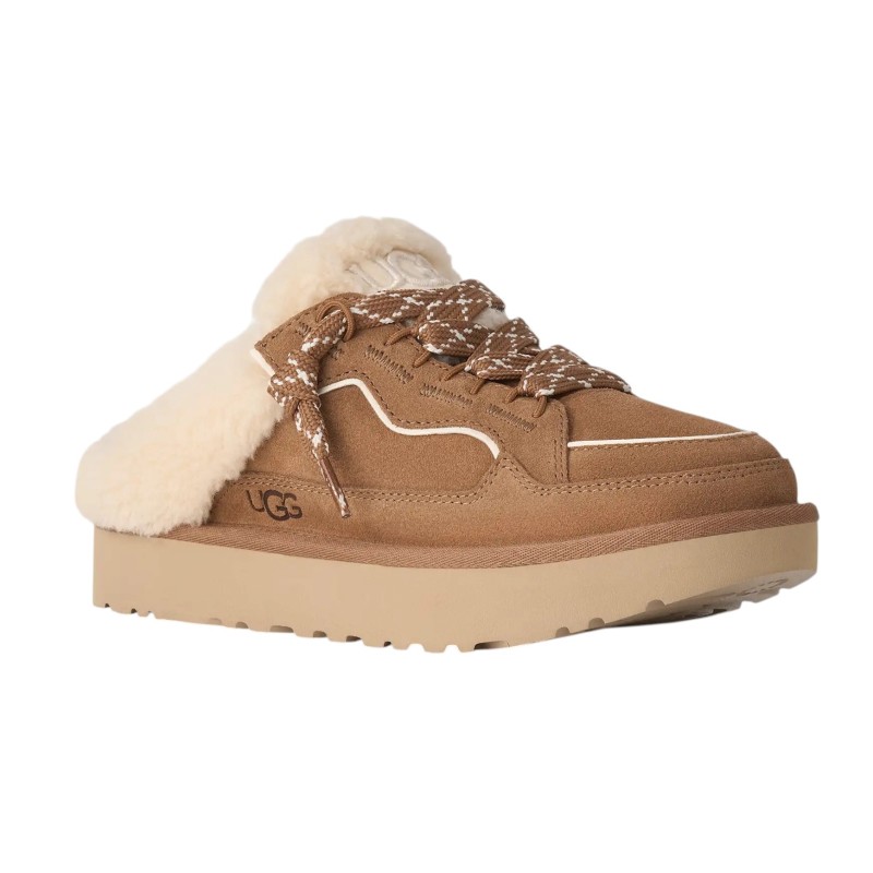 UGG - LOWMEL MULE CHESTNUT