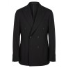 Daniele Alessandrini - DOUBLE-BREASTED BLAZER BLACK