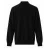 Diktat - POLO MEDIA CREMALLERA MERINO EXTRAFINO NEGRO