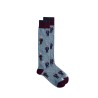 In The Box - CALCETINES MR BOX TARTAN GRIS JASPEADO