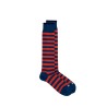 In The Box - STRIPED SOCKS TEAL/DARK ORANGE