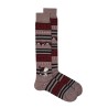 In The Box - CALCETINES SNOOPY CHRISTMAS DE RAYAS MARRONES