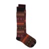 In The Box - CHAUSSETTES MOTIF NORDIQUE MARRON
