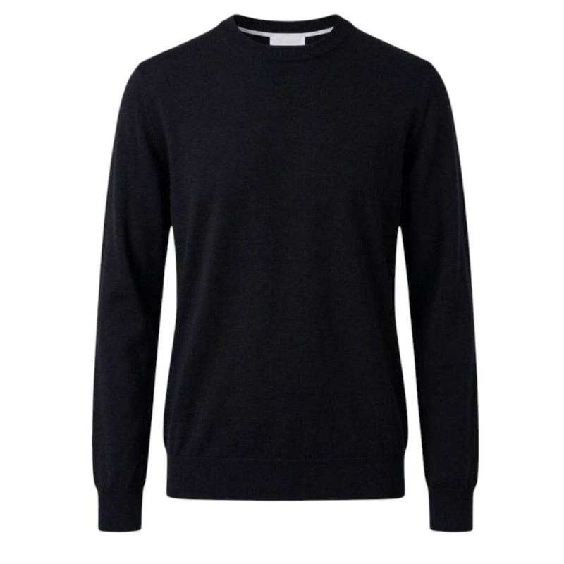 Diktat - MAGLIA GIROCOLLO NERO