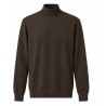 Diktat - ROLLKRAGENPULLOVER DUNKELBRAUN