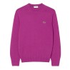Lacoste - PULLOVER AUS STREICHGARNWOLLE HEATHER PURPLE