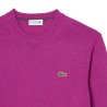 Lacoste - CARDED WOOL JUMPER HEATHER PURPLE