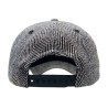 Found - CASQUETTE EN TWEED CHEVRONS À PATCHS GRIS