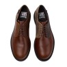 Camper - ZAPATOS DE CORDONES TWINS HOMBRE MARRÓN Y BEIGE