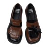 Camper - MOCASSINO TWINS DONNA NERO E MARRONE
