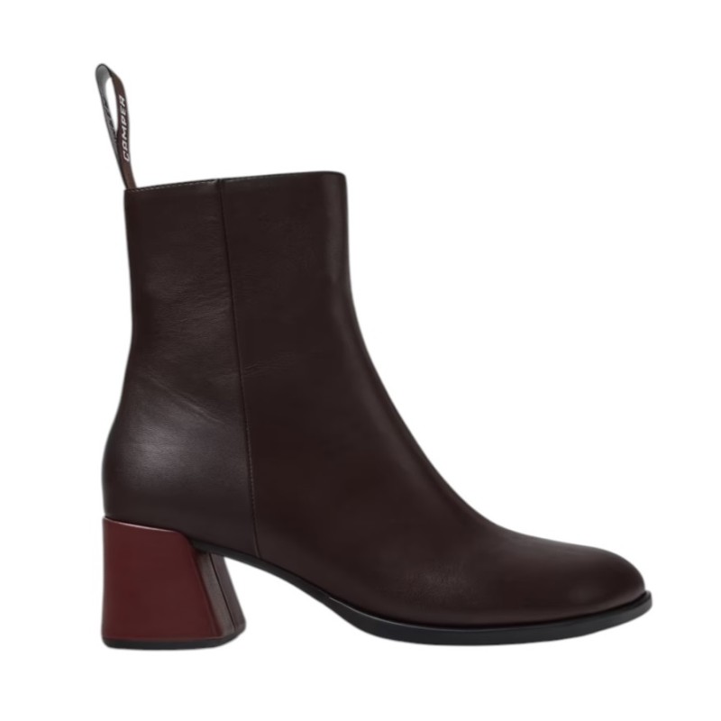 Camper - BOTTINES TWINS FEMME MARRON