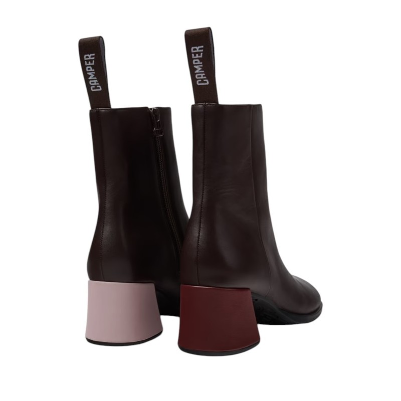 Camper - BOTTINES TWINS FEMME MARRON